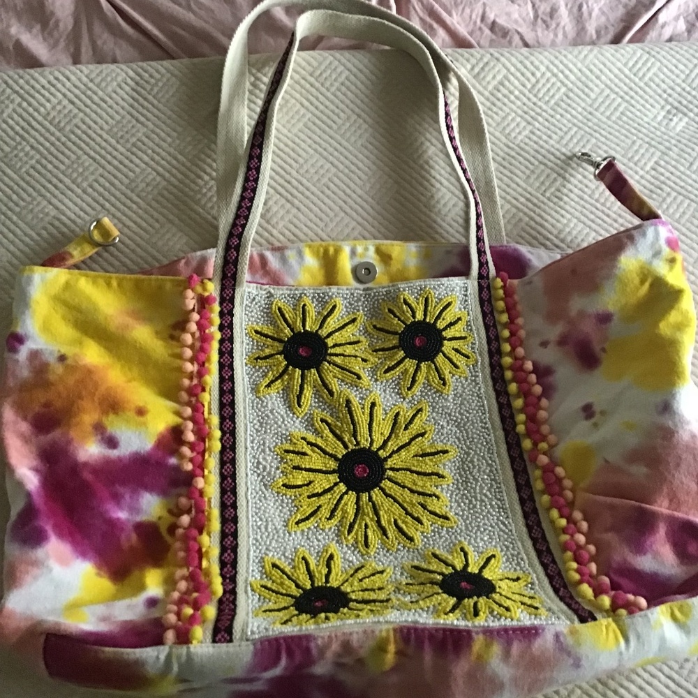 America & Beyond Large Handbag Multicolor